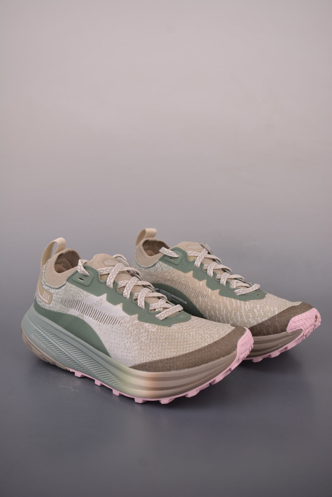 KEEN Seek Trail Running Shoe "Lily Pad / Abbey Stone"