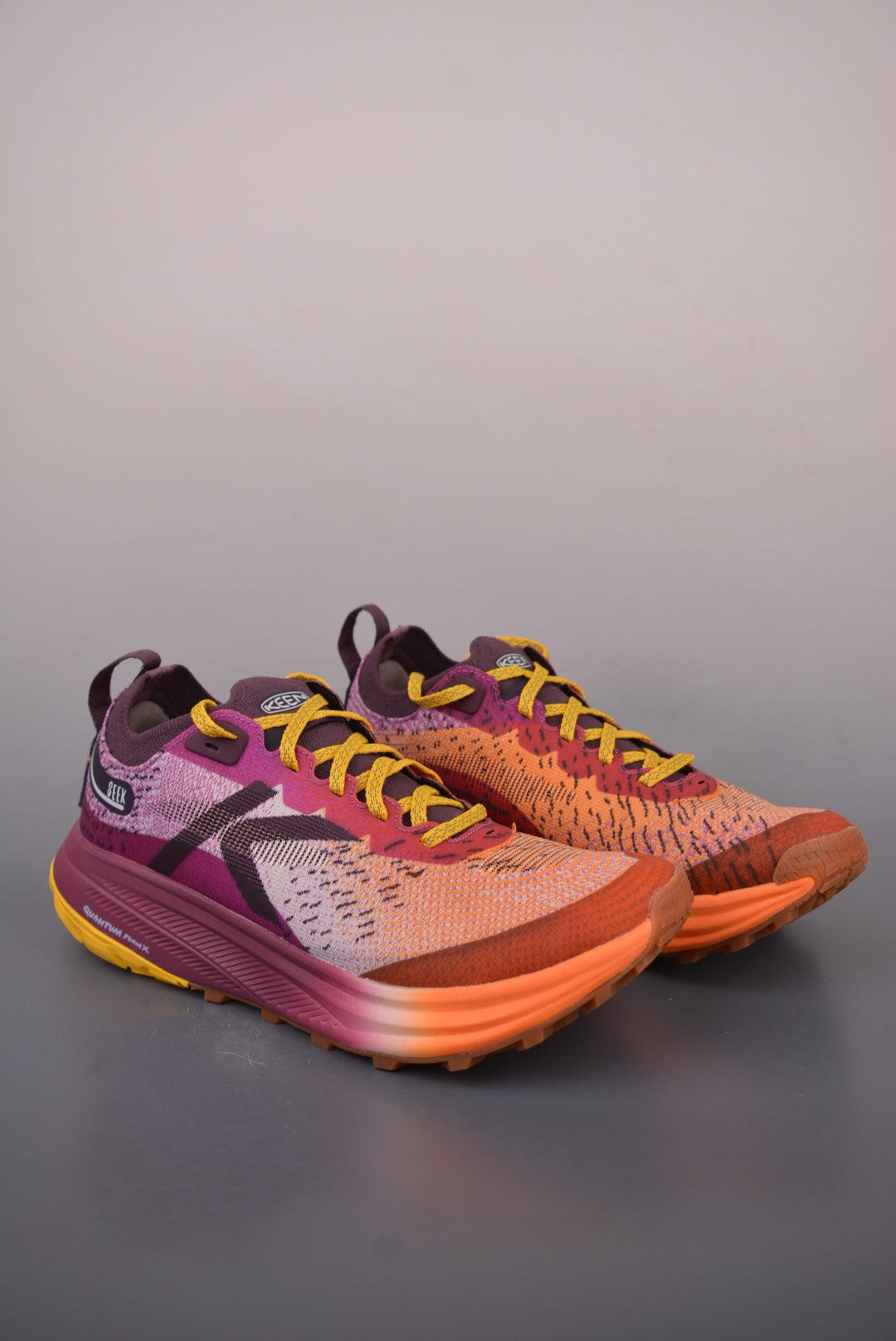 KEEN Seek Trail Running Shoe "Willowherb / Orange Peel"