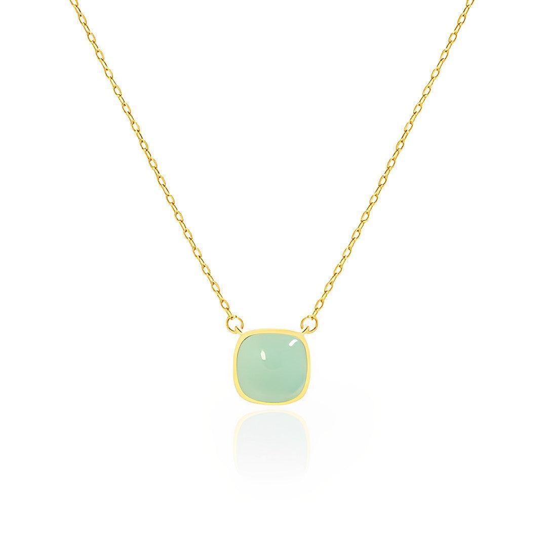 Green Square Pendant