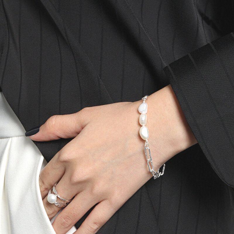 Layered Pearl Bracelet
