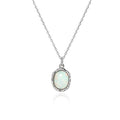 Opal Pendant Necklace